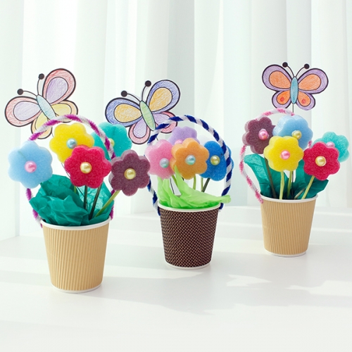 꽃 백업 미니화분(5인용)