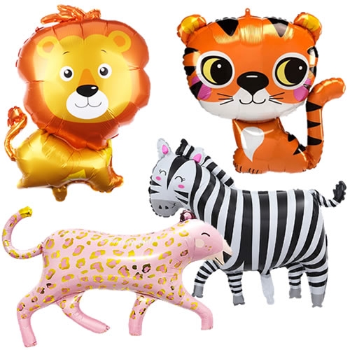 숲속 동물 친구들 풍선