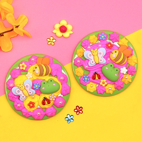 [하하당] 봄 데코덴 손거울