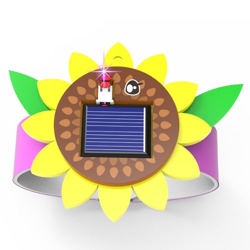 태양광 창작 해바라기꽃 팔찌