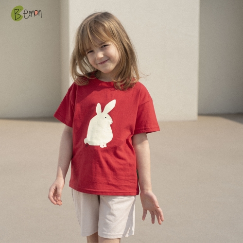 베몽 브라키오 래빗 여름 반팔 티셔츠 반바지 레드 그린 개별포장 어린이날 선물 (4월 예약발송)