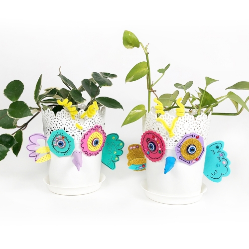 [만꾸] 오아쥬 화이트 식목일 화분