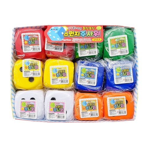 스펀지주사위(1000원X24개)