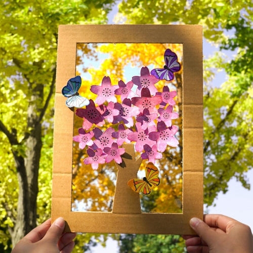 차이의 놀이 골지 나무 꾸미기 세트