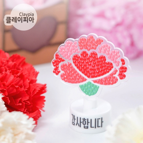 254 카네이션 보석십자수 무드등 만들기재료