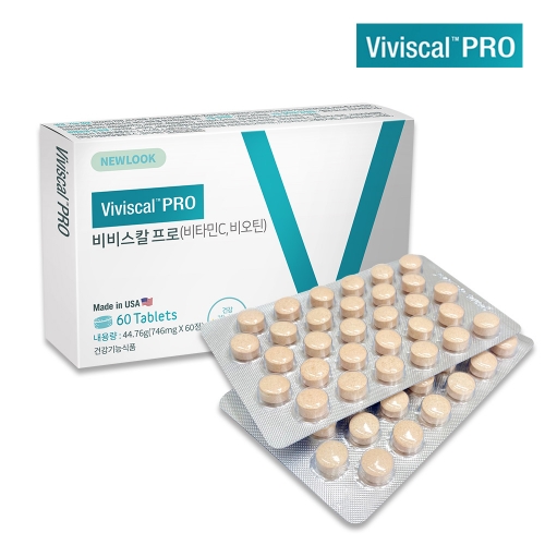 비비스칼 프로 비오틴 영양제 60정 (총 1박스)