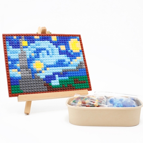 디폼 블럭 고흐명화