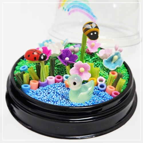 꽃과 오리 미니어쳐(2인용)