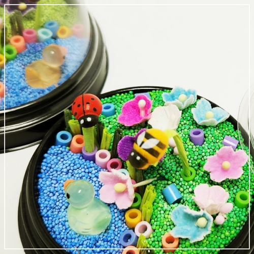 꽃과 오리 미니어쳐(2인용)