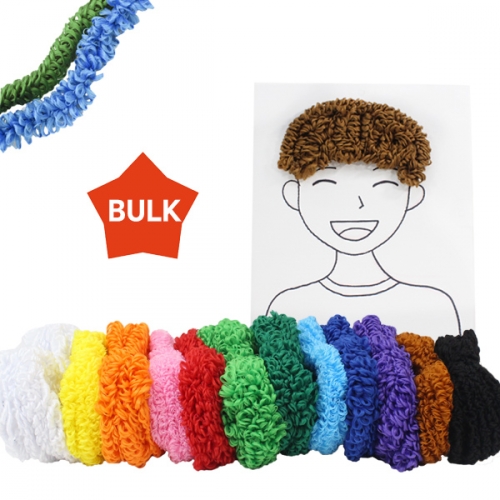 TR모루 벌크 (뽀글이 모루) 10개입 12색