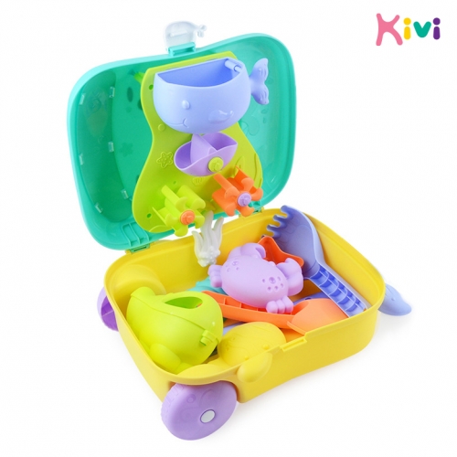 [키즈비전] 모래놀이 캐리어 물놀이 장난감