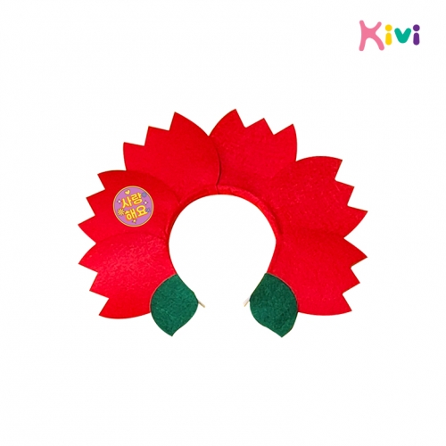 [키즈비전] 카네이션머리띠(5인용)