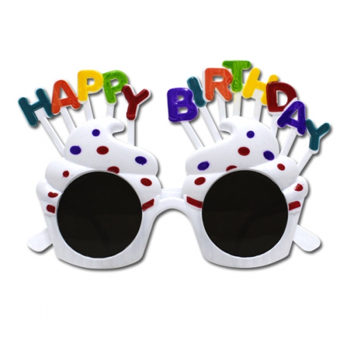 생일 촛불 안경