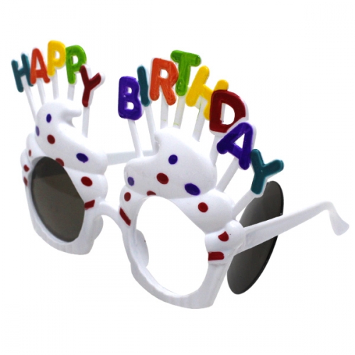 생일 촛불 안경