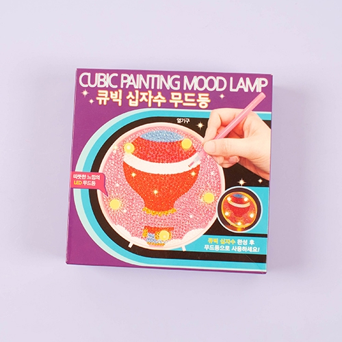 10000 큐빅십자수무드등