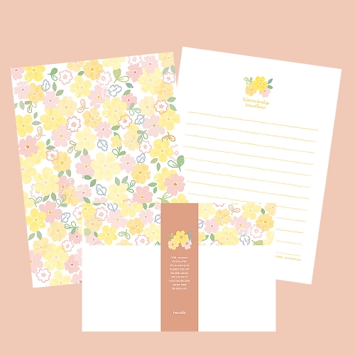 어반플라워 편지지 FL111-1