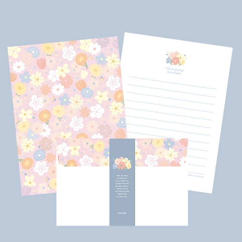 어반플라워 편지지 FL111-2