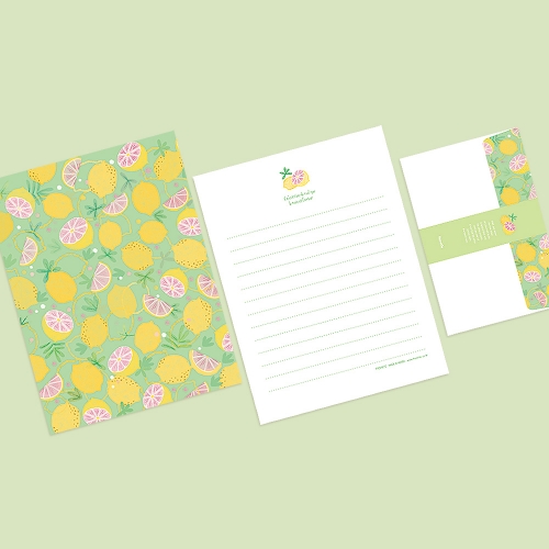 달콤새콤 프루츠 편지지 FL112-1