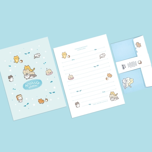 꽁냥꽁냥 프렌즈 편지지 FL113-1