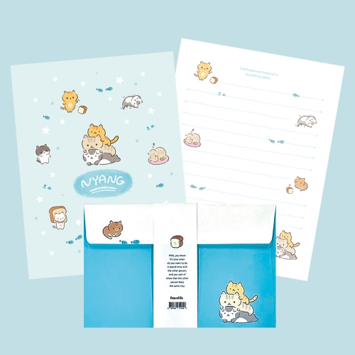 꽁냥꽁냥 프렌즈 편지지 FL113-1