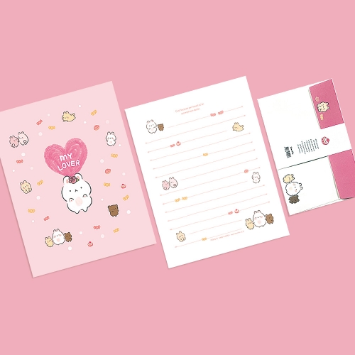 꽁냥꽁냥 프렌즈 편지지 FL113-3