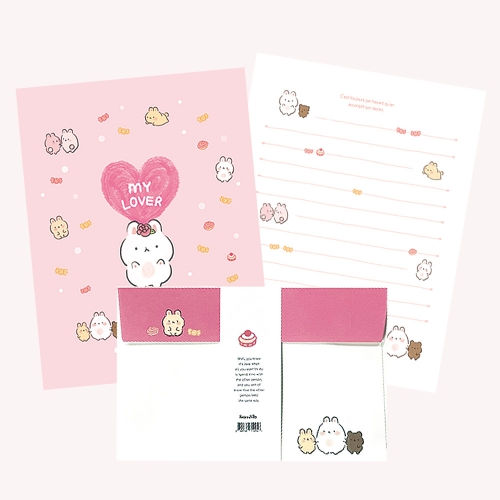 꽁냥꽁냥 프렌즈 편지지 FL113-3