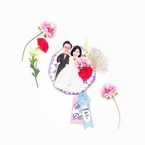 [만꾸] 웨딩 카네이션