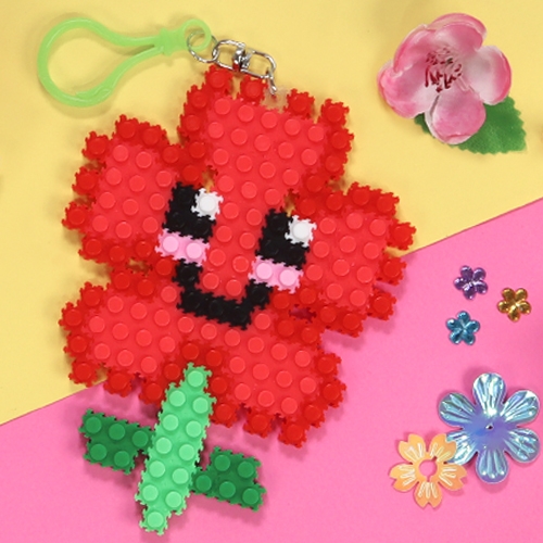 [하하당] 카네이션 디폼블럭 키링