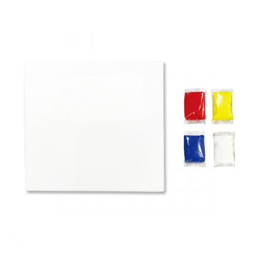 클레이 꽃 화병 액자