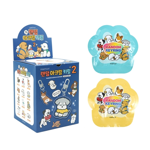 강아지 랜덤 아크릴 키링 2탄(1000원X60개)