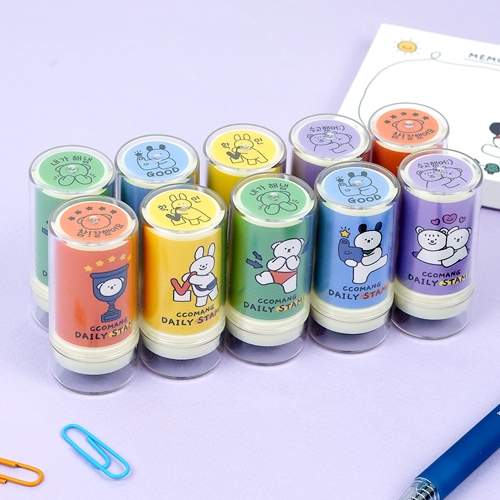 꼬망 데일리스탬프(2000원X10개)