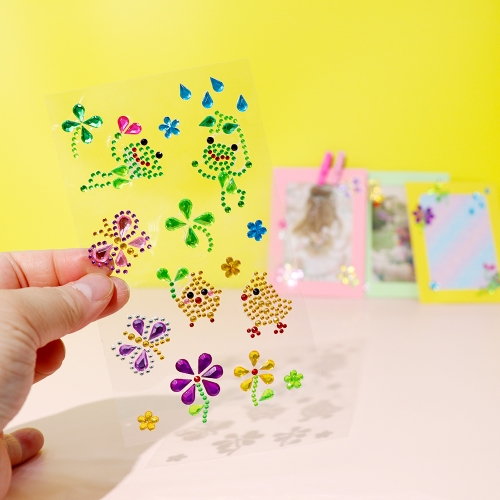 메이크문구 2300 비즈스티커 106번 봄이야기