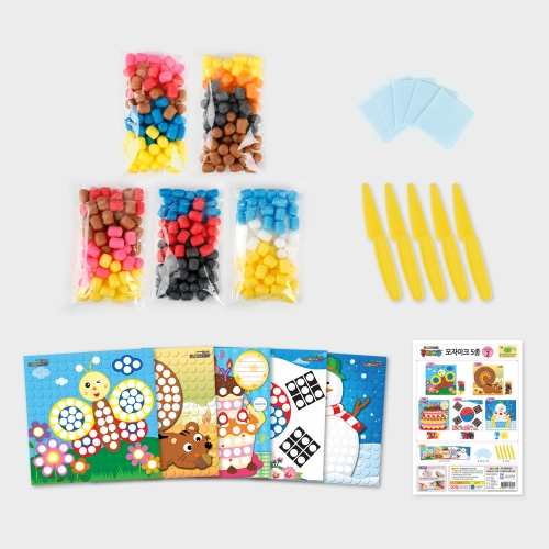 플레이콘 모자이크 5종 (시리즈 2)