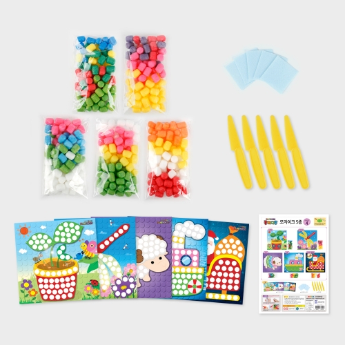 플레이콘 모자이크 5종 (시리즈 4)