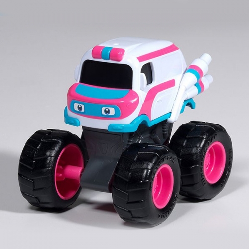 베이비버스 데굴데굴 시리즈 몬스터 구급차 장난감자동차 어린이선물 (15787)