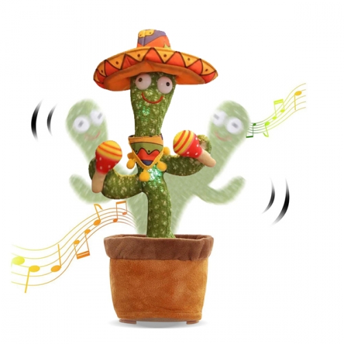 말따라하는 춤추는 선인장 인형 마라카스 녹음 선물 어린이날