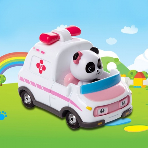 베이비버스 다이캐스팅 묘묘 구급차 장난감자동차 어린이선물 (S20016)