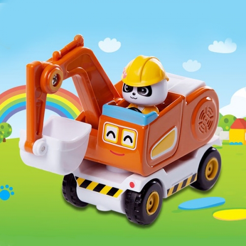 베이비버스 다이캐스팅 묘묘 포크레인 장난감자동차 어린이선물 (S20018)