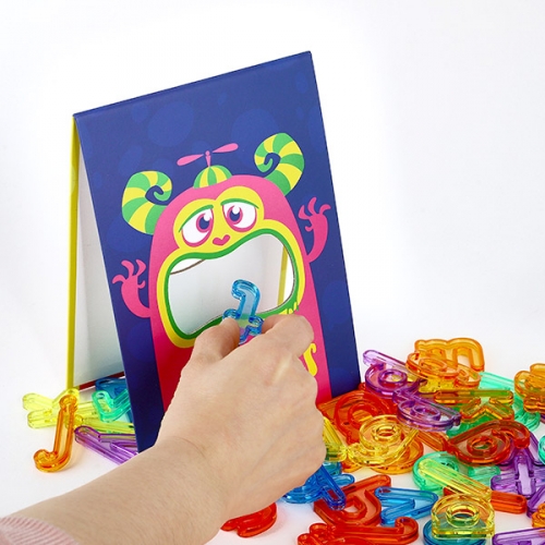 [캐스B]튼튼 창의놀이투명알파벳(2414)