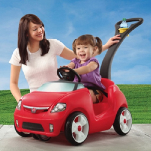 스텝2 이지스티어 스포츠카 / STEP2 어린이집 유치원 대형 시설 장난감 완구 교구 역할 놀이 직업 개원 신학기 준비물 용품  손잡이 자동차