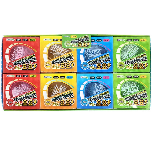 라이팅 챔피언요요(1500원X16개)