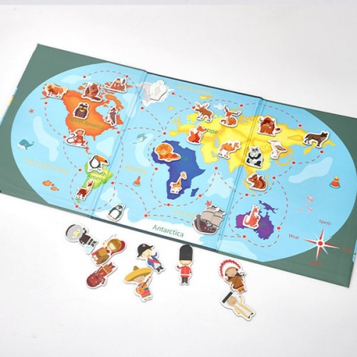 캐스비튼튼 자석퍼즐 세계지도(2315)