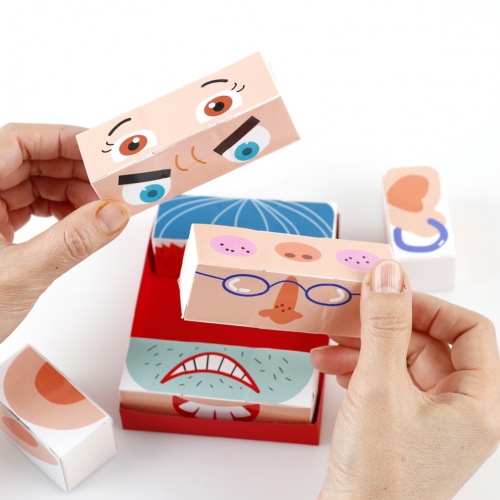 메이크문구 DIY650 입체퍼즐만들기 감정표현