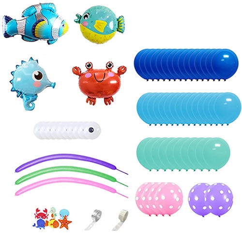 썸머 파티장식 풍선세트