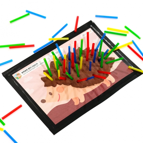 차이의 놀이 색칠 클레이 놀이 (아기 젖소, 바다) / 뾰족뾰족 빨대 고슴도치