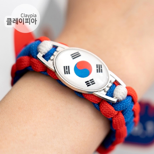 263 마크라메 태극기 팔찌 DIY