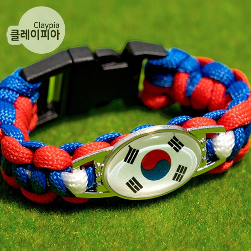 263 마크라메 태극기 팔찌 DIY