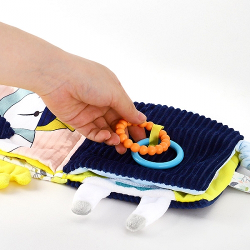 [캐스B]플레이 촉감헝겊책너구리(2403)