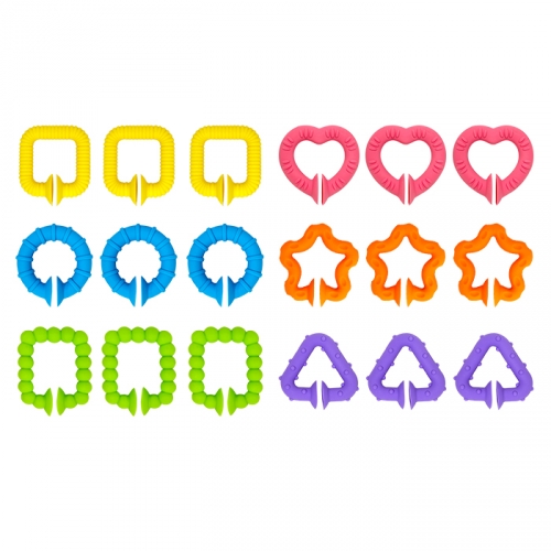 [두손] 실리콘스퀴즈링고리18p