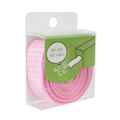 라라뷰 롤리본) 체크 리본 25mm 2종